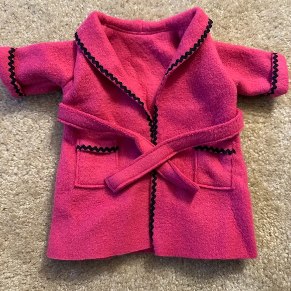 American Girl Doll Robe Felt W/ Tie Vintage Pleasant Company 1996 Original - Picture 1 of 13